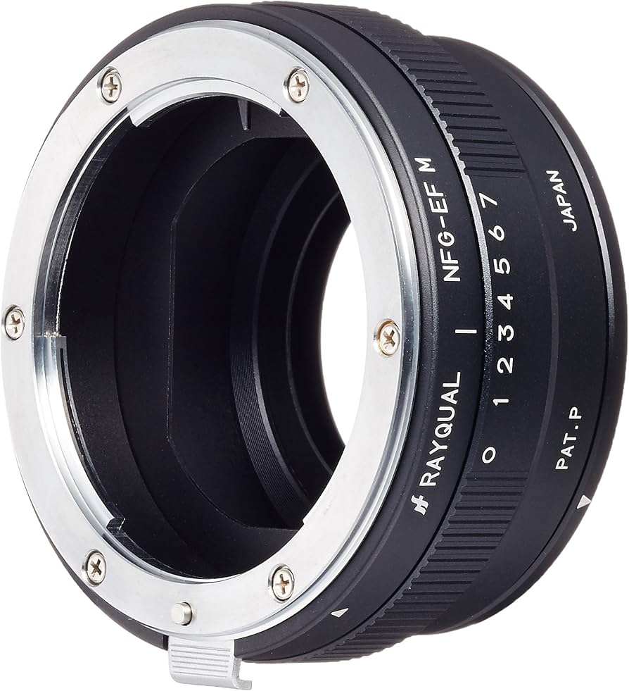 NFG-EFM レイクォール マウントアダプター ニコン絞り付  EOS M NFG-EFM レイクォール マウントアダプター ニコン絞り付 EOS M